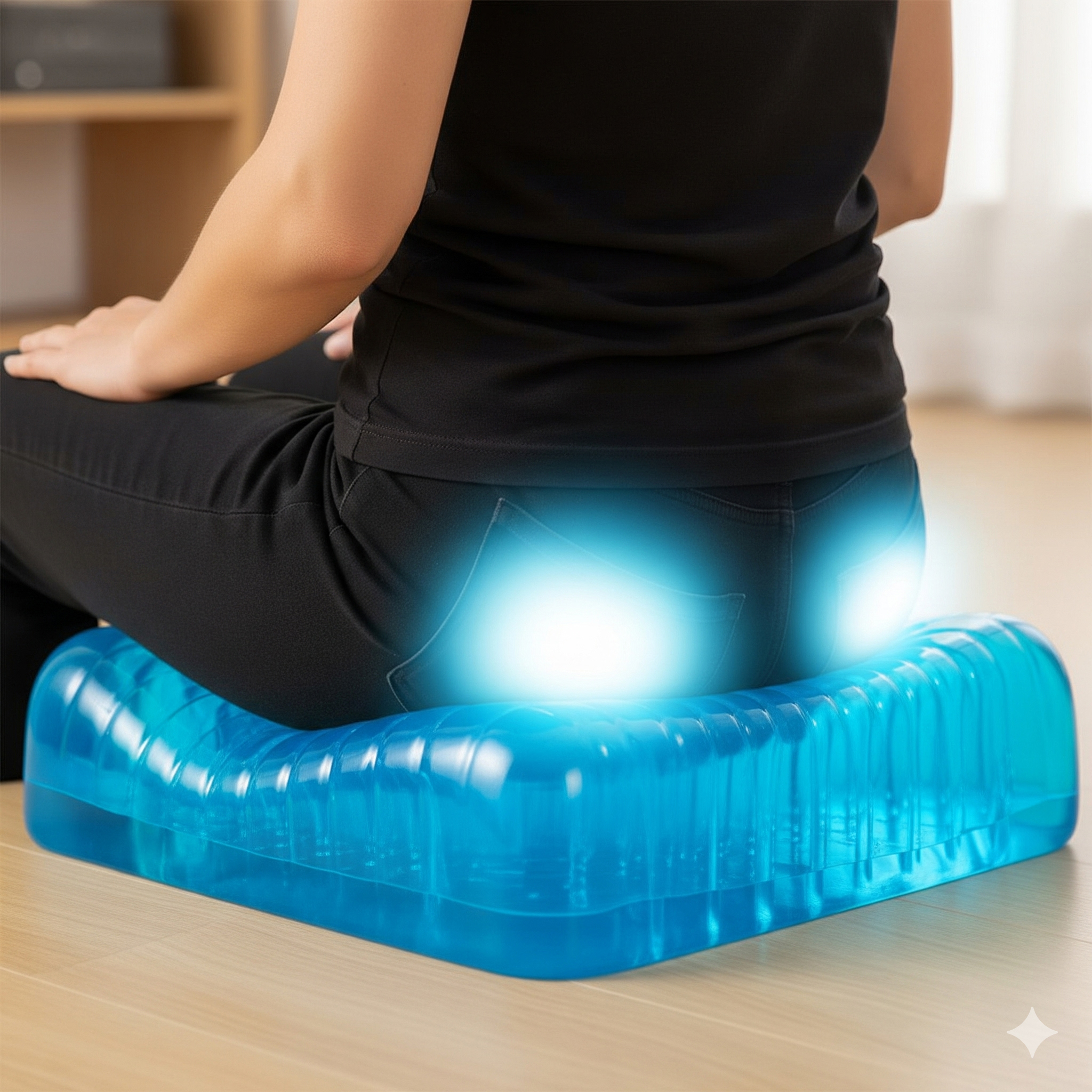 وسادة مقعد جل Egg Sitter لا تكسر البيضة - امتصاص فوري للضغط